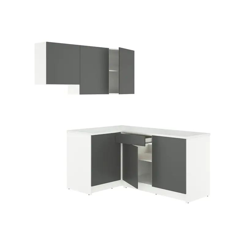 KNOXHULT - KNOXHULT Corner kitchen, dark grey