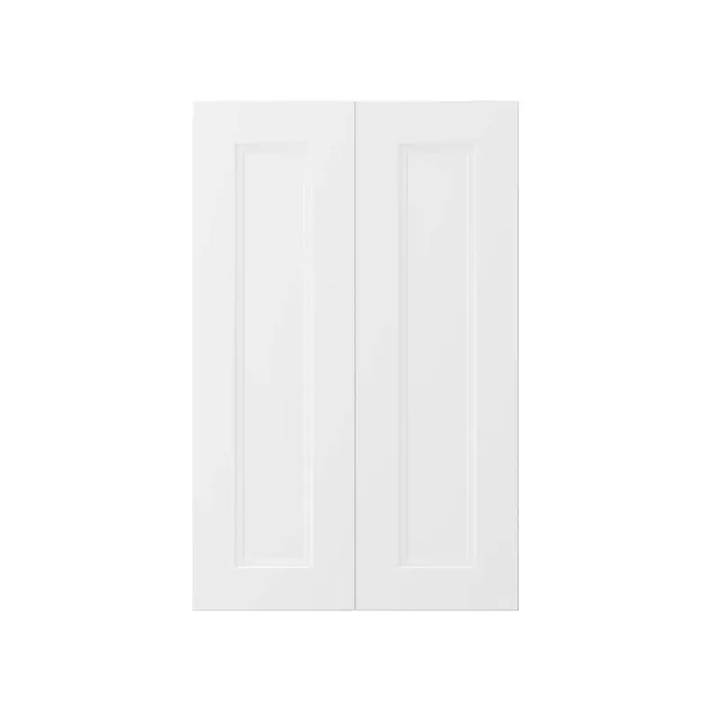 AXSTAD 2-p door f corner base cabinet set, matt white, 26x80 cm