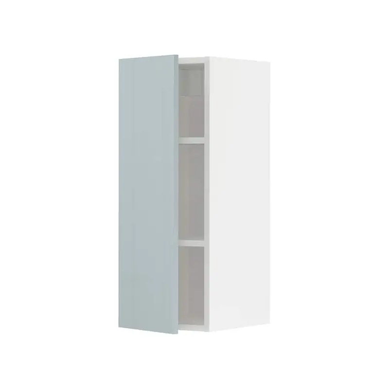 METOD wall cabinet with shelves, 30x80 cm