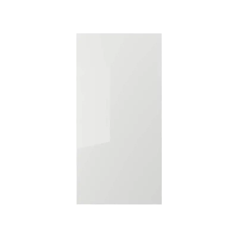 RINGHULT door, high-gloss light grey, 60x120 cm
