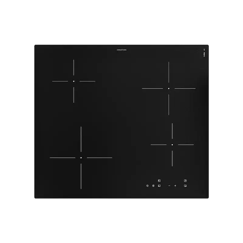 VILSTA induction hob, IKEA 300 black, 56.0x5.3x49.0 cm