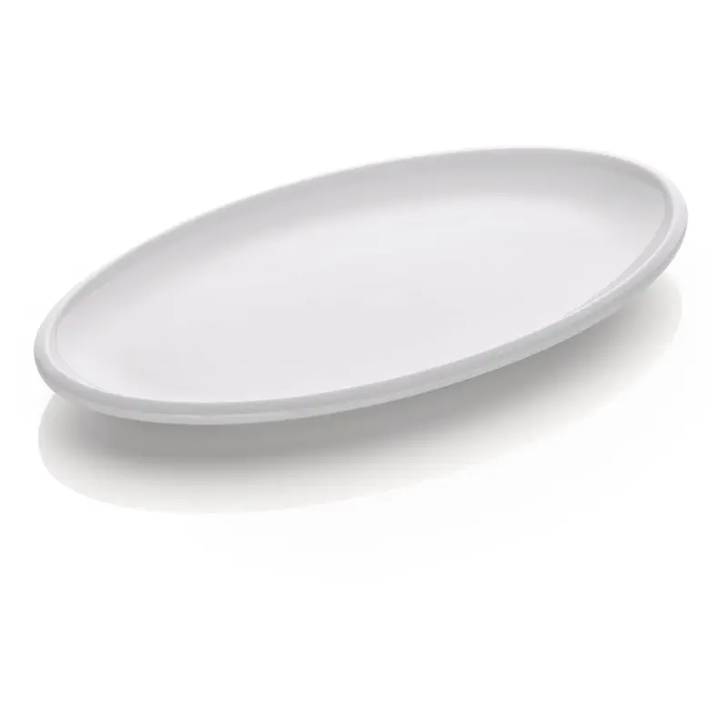 BauscherHepp 52.1010.1229 11.4 Inch Oval Platter Porcelain White