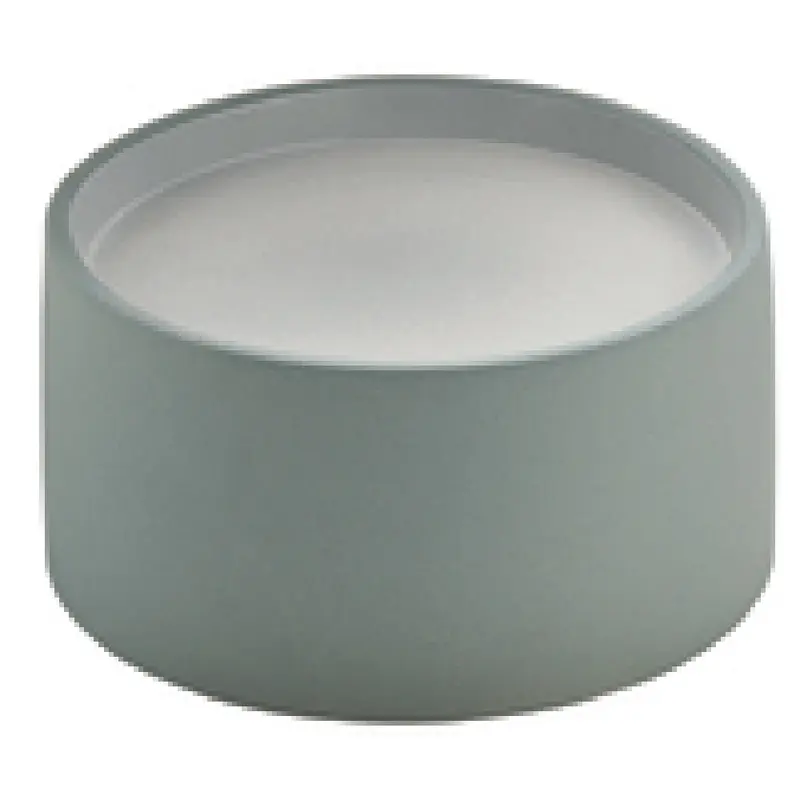 BauscherHepp P013416-101793 33.8 Oz Round Reversible Bowl Ceramic Grey/White