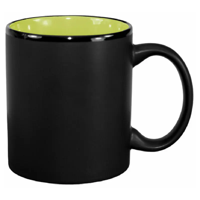 International Tableware 87168-2902/05MF-05C 11 Oz Mug Black Matte with C-handle