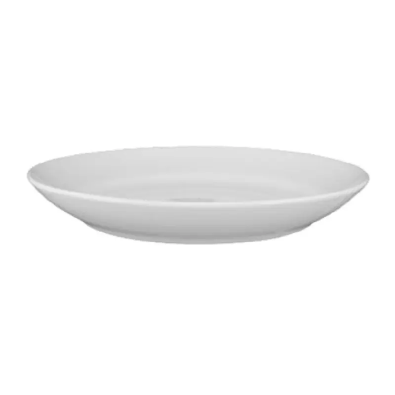 International Tableware BL-209 28 Oz Stadium Bowl Round Rolled Edge Porcelain Bright White