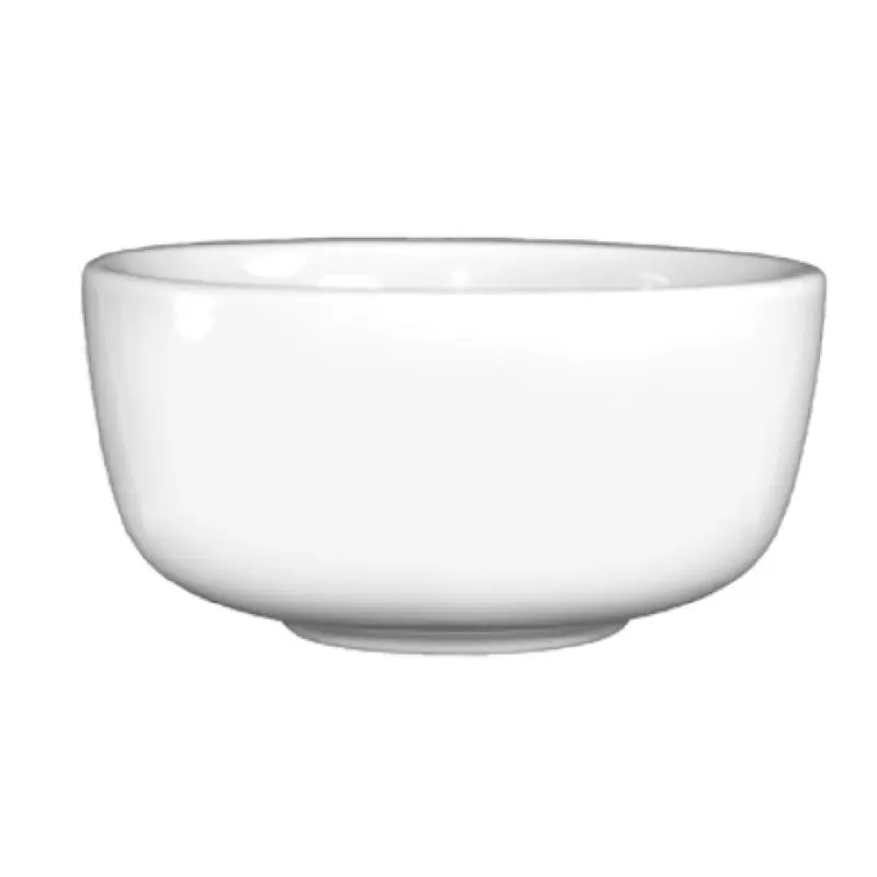 International Tableware JB-95-EW 12 Oz Round Bowl with Embossed Pattern Porcelain