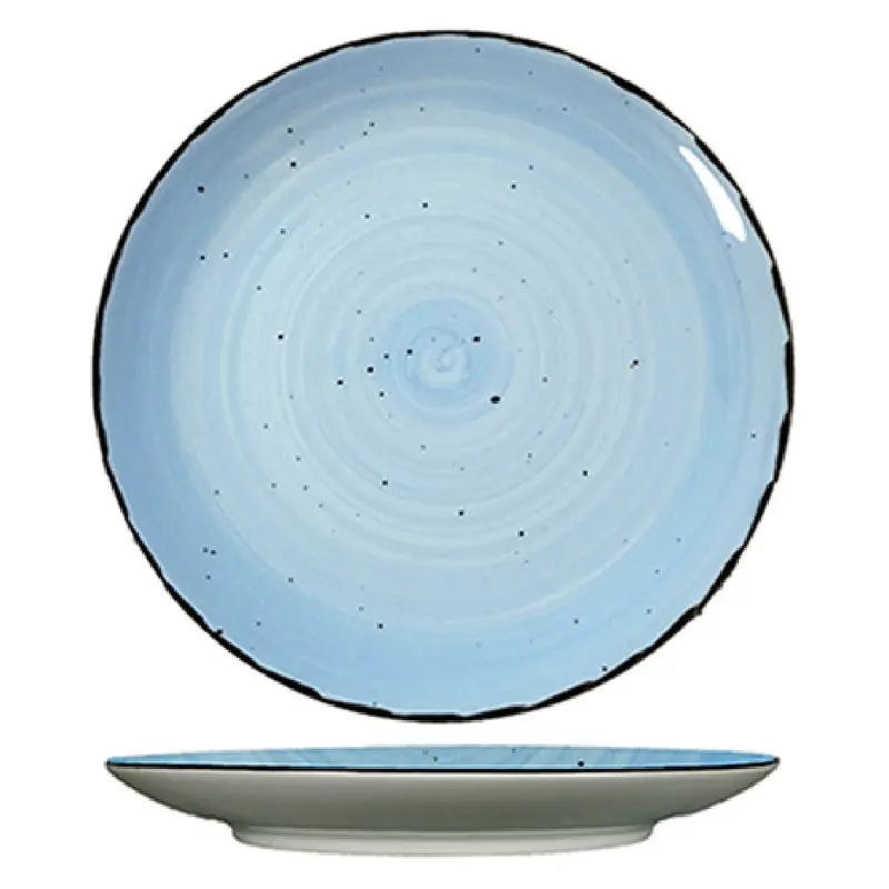 International Tableware RT-8-IC 9 Inch Diameter Coupe Plate Ceramic Lead Free