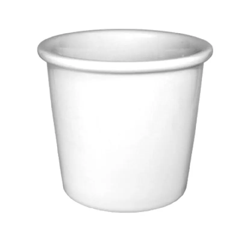 International Tableware FA-426 6 Oz Mini Pot Bowl Round Porcelain Bright White