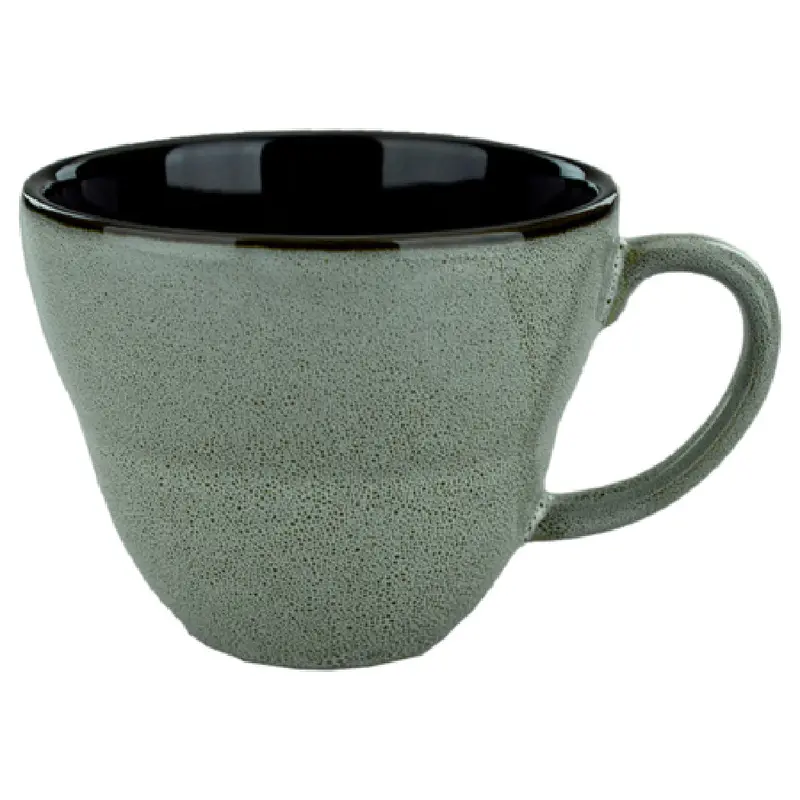 International Tableware LU-1-AS 9 Oz Cup Lead Free Ceramic Microwave Safe