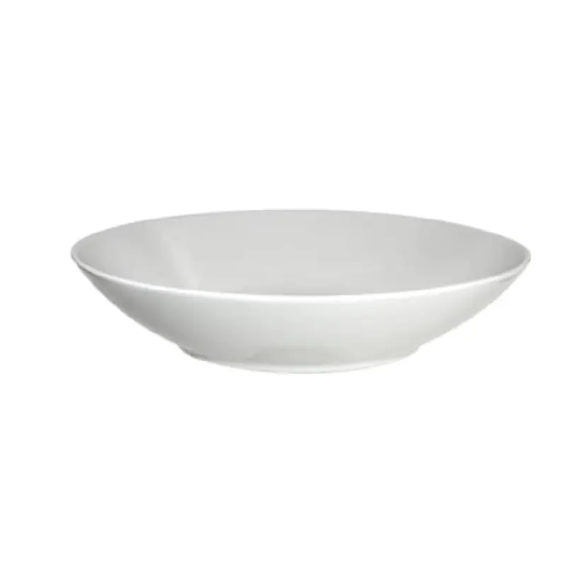 International Tableware PA-1200 62 Oz Oval Bowl Porcelain Coupe Bright White