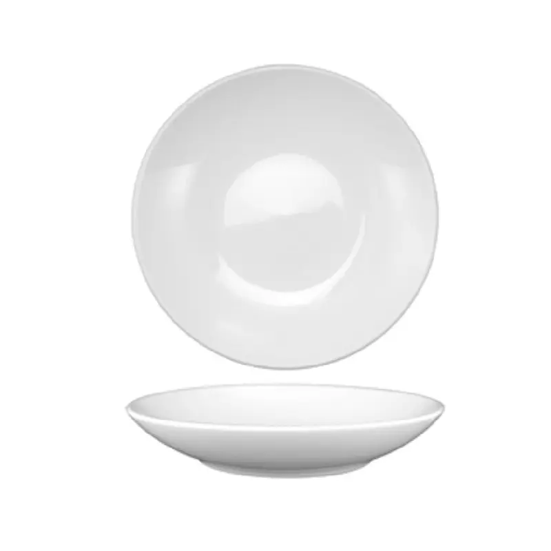 International Tableware TN-109 28 Oz Pasta Bowl Coupe Round Porcelain European White