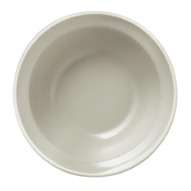 Libbey ENG-5-C 6 Oz Fruit Bowl Round Mint Cream Porcelain 4-1/2 Inch