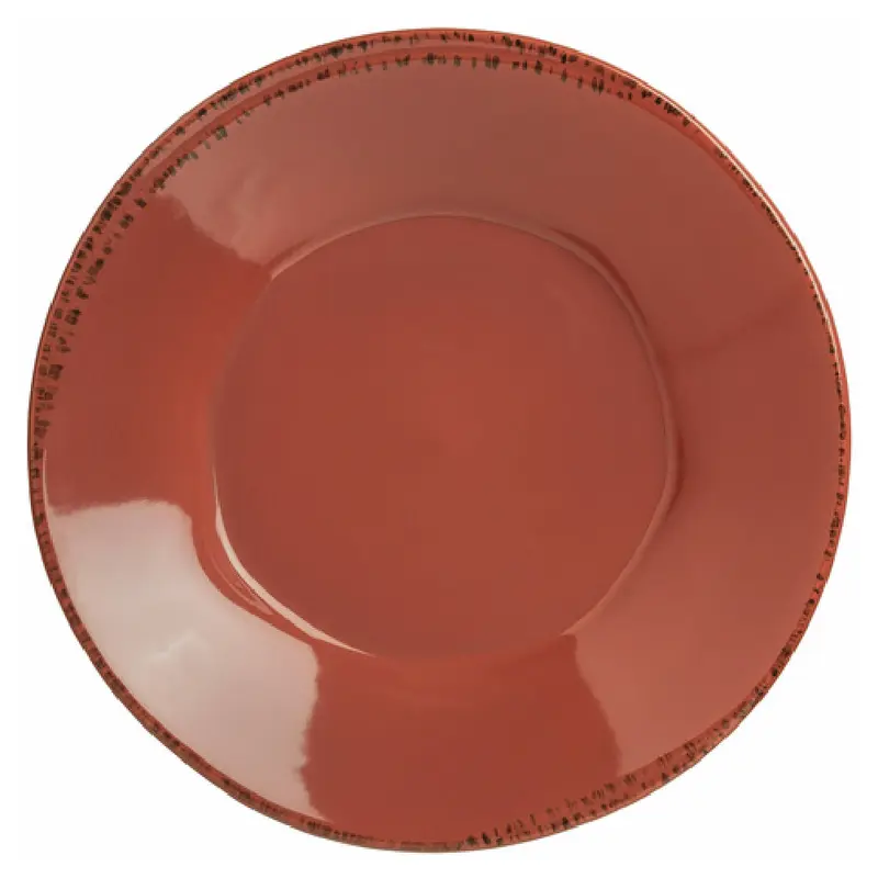Libbey FH-514R 27 Oz Soup Salad Bowl Round Glazed Scratch Resistant Porcelain Barn Red