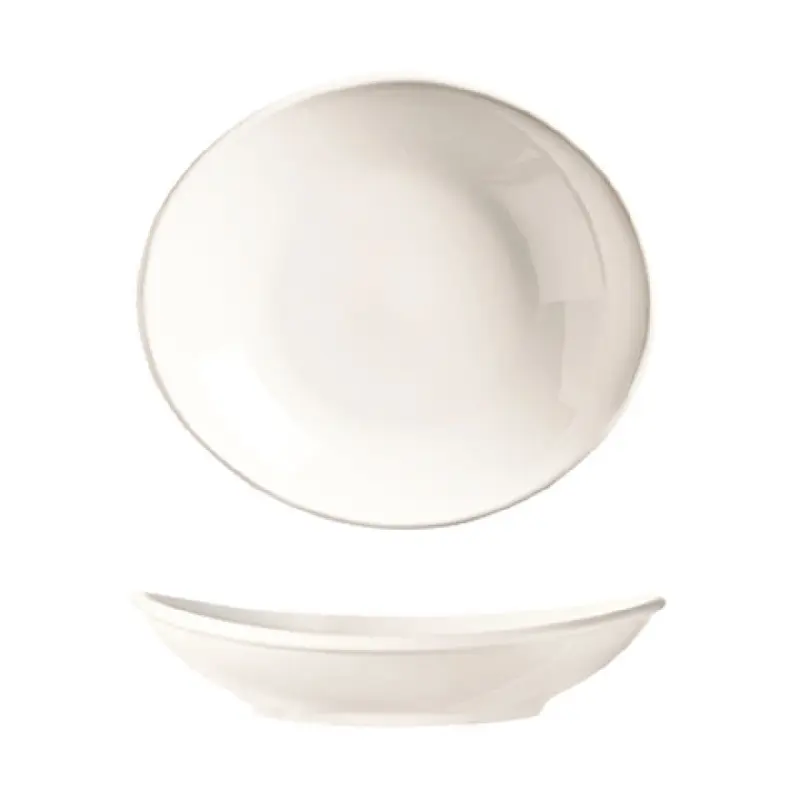 Libbey INF-250 10 Inch Porcelain Bowl 30 Oz Durable Bright White - 12 Packs