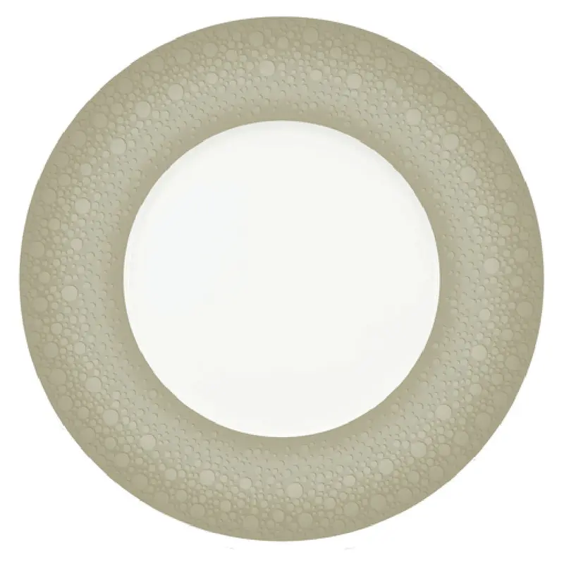 BauscherHepp 190031-590049 12-1/4 Inch Diameter Coupe Plate Porcelain Caramel