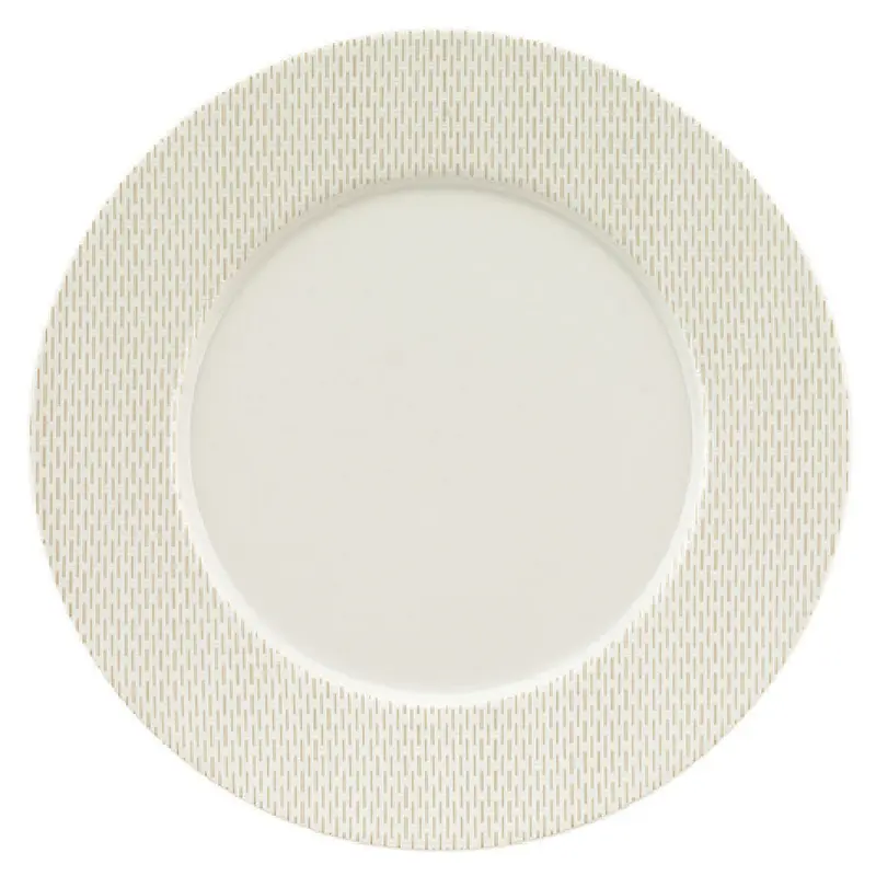 BauscherHepp 690017-425247 6-1/2 Inch Diameter Round Plate Porcelain with Rim