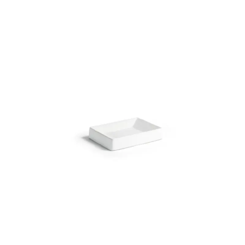 FOH RSD017WHP23 Soap Dish 3.25"W X 5"D X 1"H Rectangular
