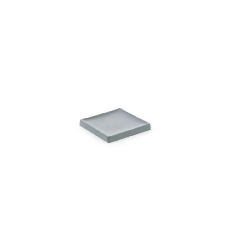FOH RSD026GYC23 Soap Dish 4"W X 4"D X 0.5"H Square
