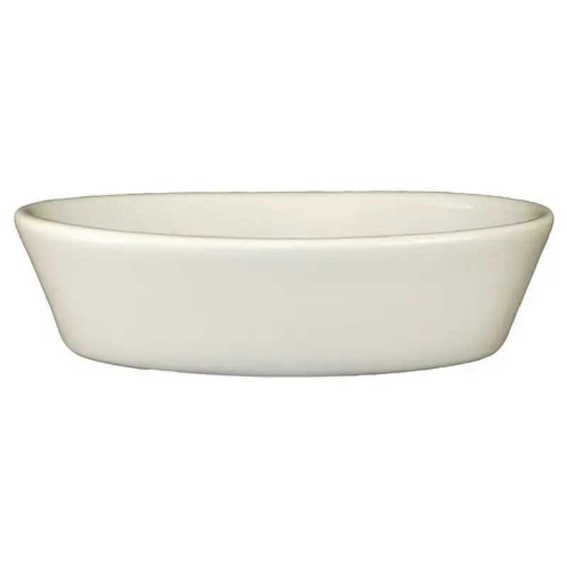International Tableware OB-8 16 Oz. Oval Baking Dish American White