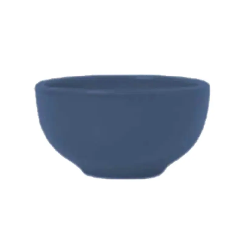 Libbey 903043005 8 Oz Bouillon Cup Porcelain Blueberry Fully Vitrified