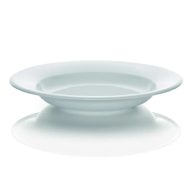BauscherHepp 52.1001.0230 11 Inch Deep Plate 20.3oz White Porcelain