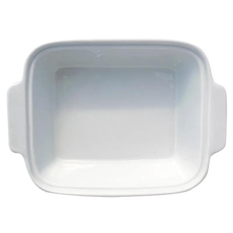 International Tableware BW-74-BW 13 Oz Rectangular Baking Dish Porcelain