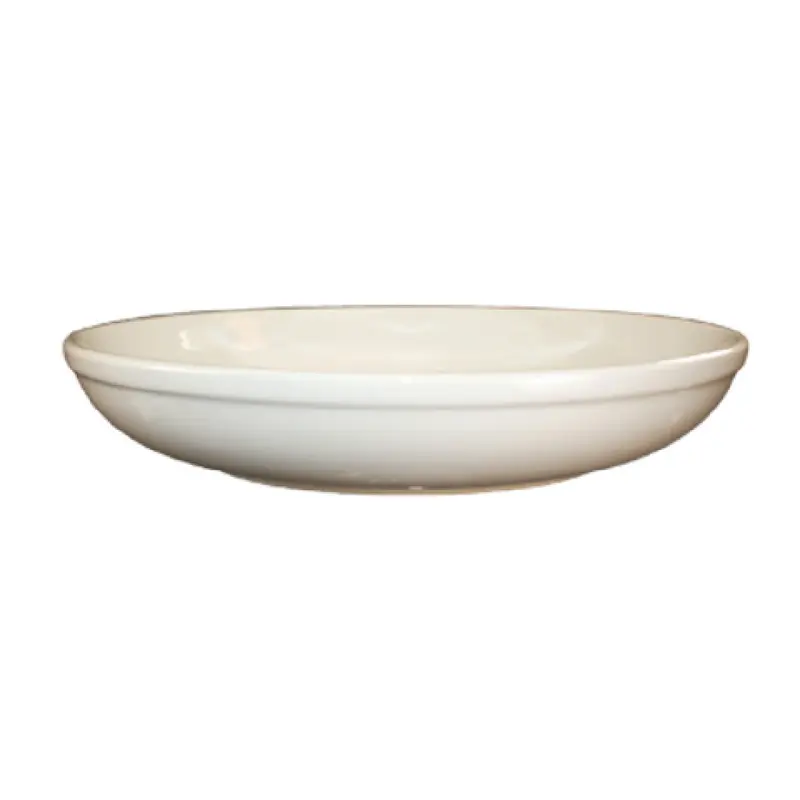 International Tableware RO-160 60 Oz Salad Bowl Round Ceramic American White
