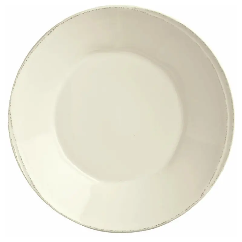 Libbey FH-514 27 Oz. Round Soup Salad Bowl Porcelain Cream White Glaze