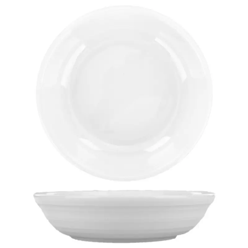 International Tableware MZ-11 3 Oz Fruit Dish Round Porcelain with Bright White Finish