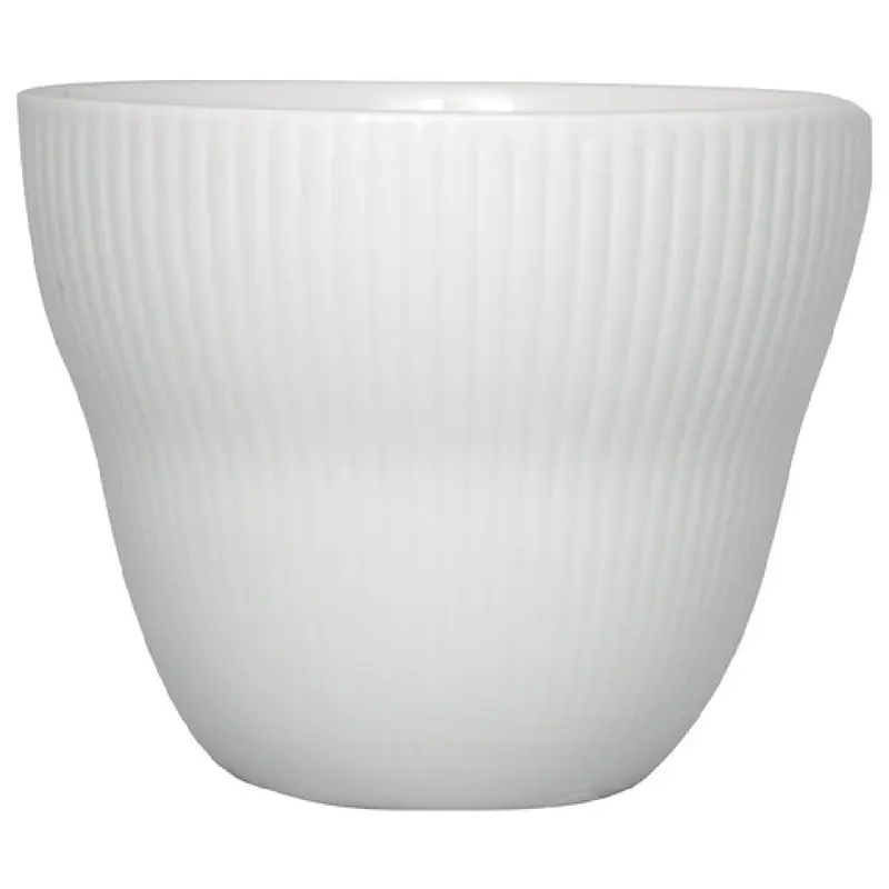 International Tableware SB-4 8 Oz Bouillon Porcelain Bright White with Patterned Profile