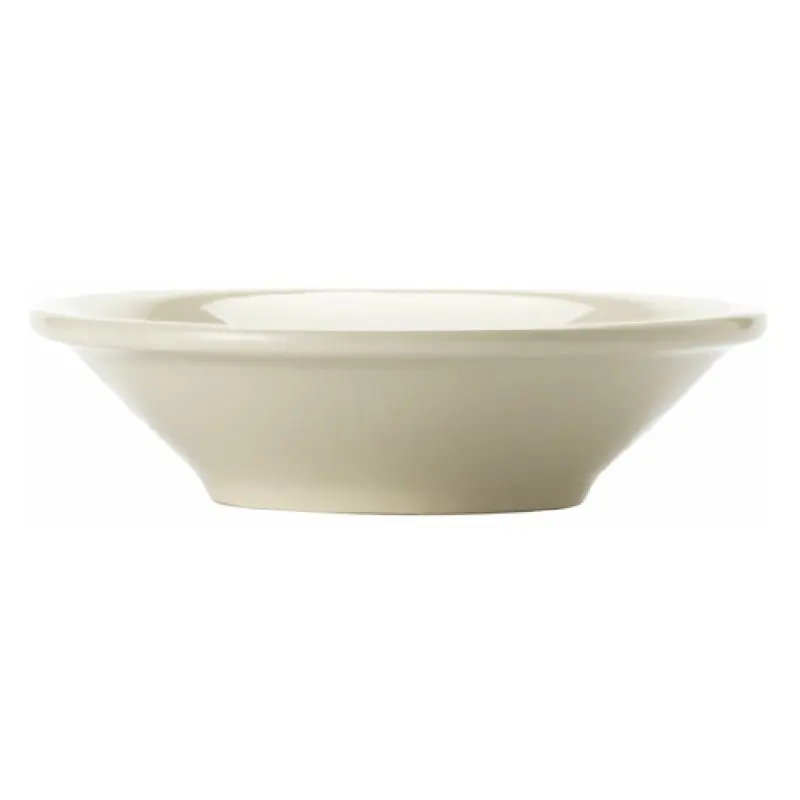 Libbey 740-901-334 3-3/4 Oz Round Cream White Porcelain Fruit Bowl