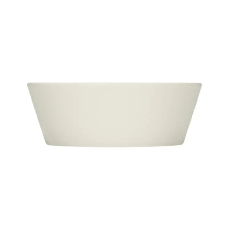 BauscherHepp 695711 7-1/2 oz Bowl Round Low Porcelain Bone White - 24 Packs