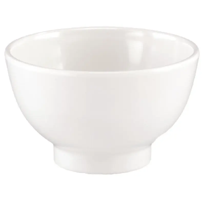 BauscherHepp M-40 16 Oz Bolo Bowl Round Melamine White Chip and Stain Resistant