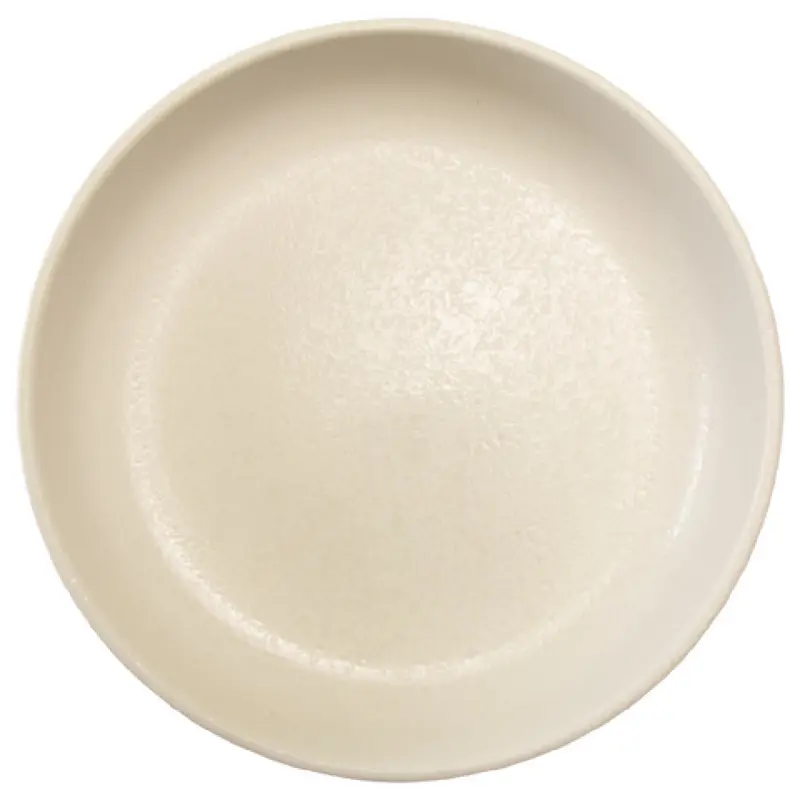 International Tableware AL-110-TW 50 Oz Deep Bowl Ceramic Titanium White Reactive Glaze
