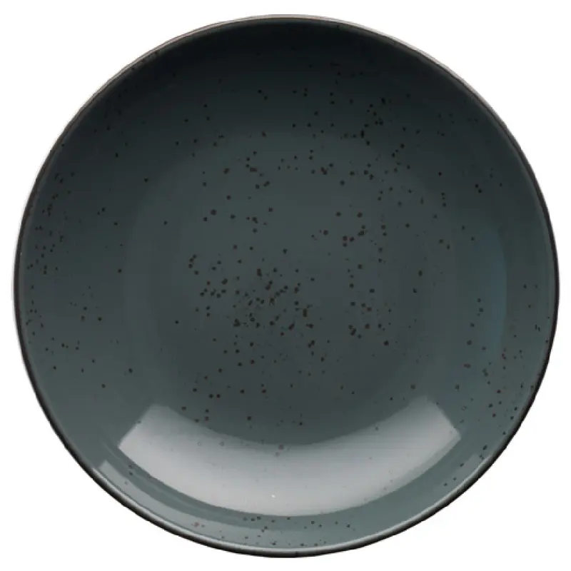 International Tableware SH-110-LN 40 Oz Bowl Lunar Blue Stoneware