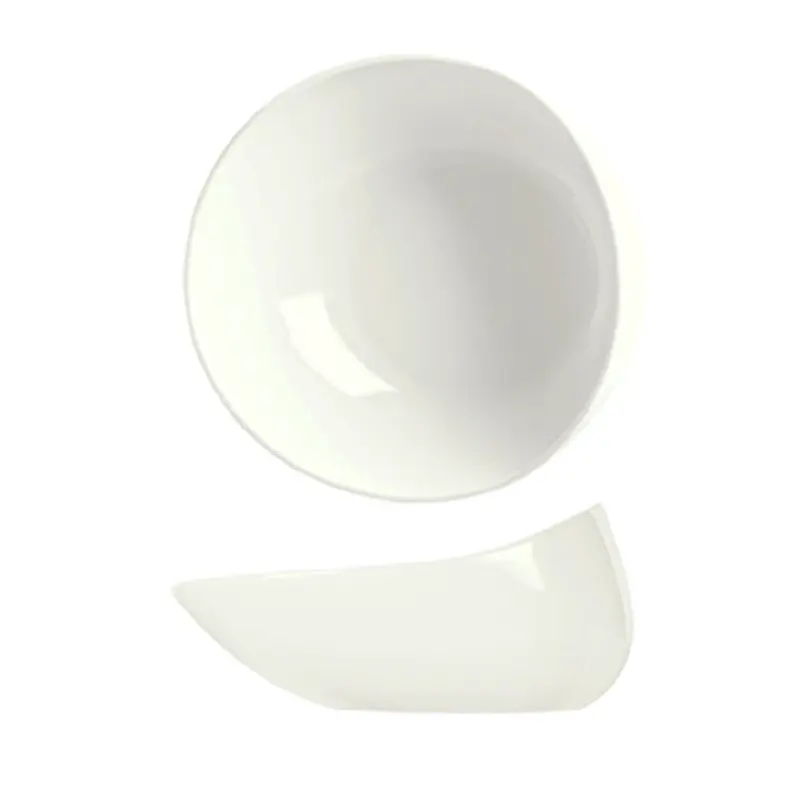 Libbey 905356416 47 Oz Bowl Round with Fully Vitrified Porcelain White