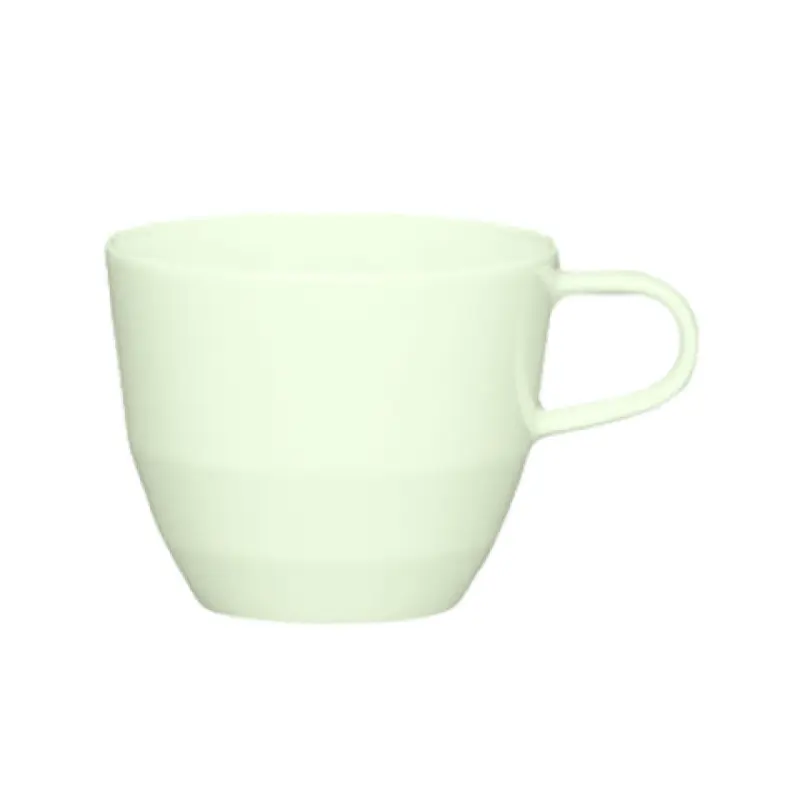 Libbey 9125158 3 Oz. Espresso Cup Porcelain Faceted Design Bone White