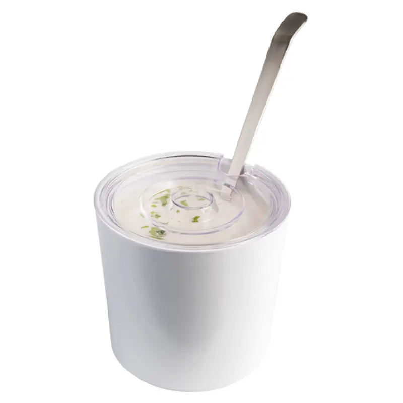 Libbey APS 15104 84-5/8 Oz Bowl Round Stackable Dishwasher Safe Melamine White