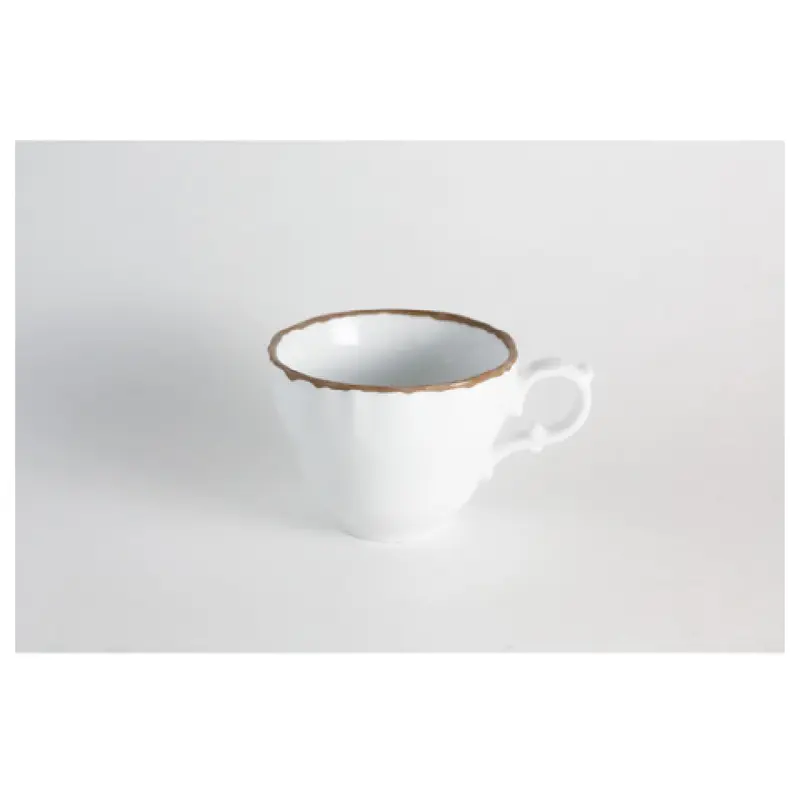 BauscherHepp 455272-380398 7.1 Oz Cup with Handle Dishwasher Safe Porcelain Caramel