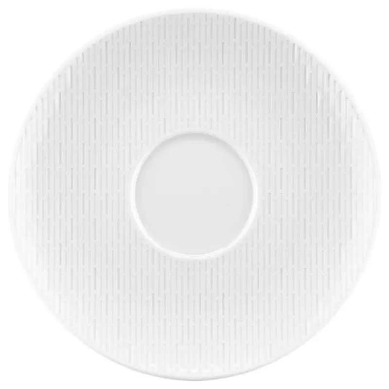 BauscherHepp 736995-000000 7-2/5 Inch Porcelain Saucer with relief