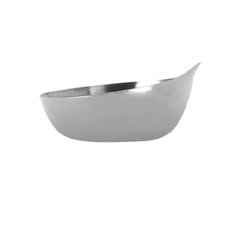 Libbey PB-1 3-1/2 Oz Pyramid Bowl with Polished Stainless Steel Finish 12 Packs