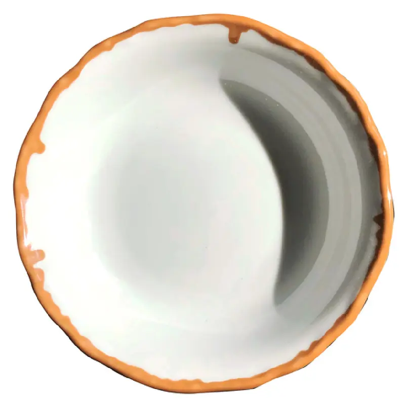 BauscherHepp 453063-380398 6-3/4 Oz Fruit Dish Round Porcelain Caramel 36 Packs