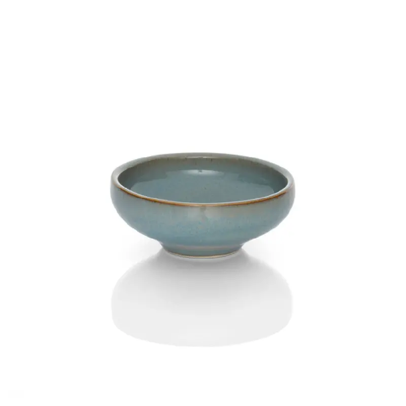 BauscherHepp 53.0015.0120 3.4 Inch Dip Bowl Round Ceramic Lagoon