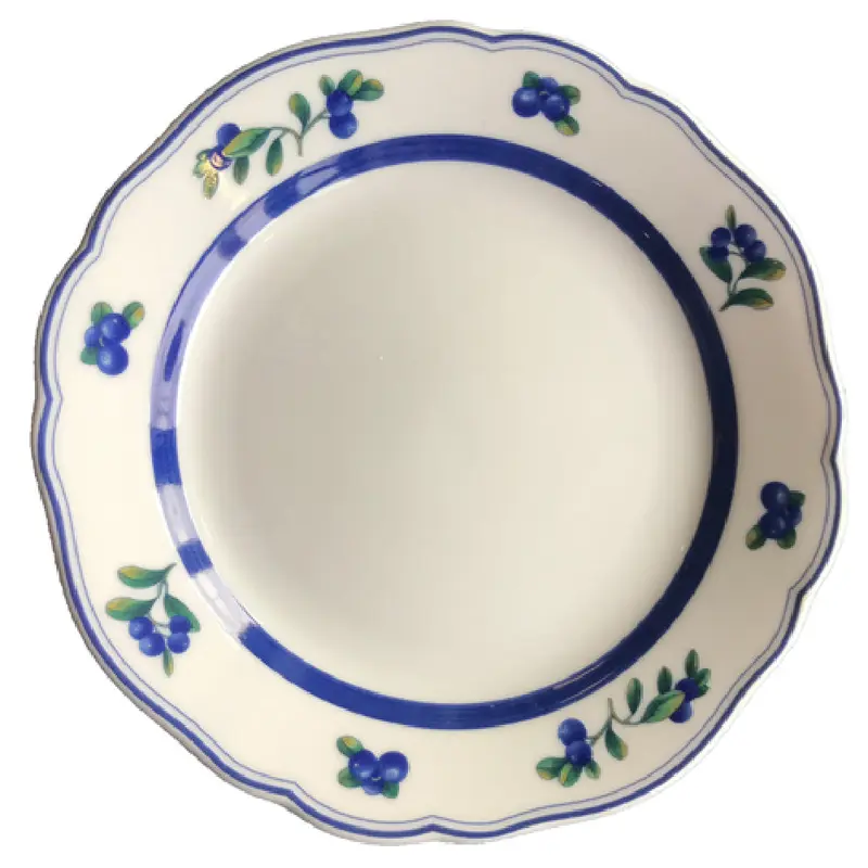 BauscherHepp 450015-320275 6-1/8 Inch Diameter Round Saucer Porcelain