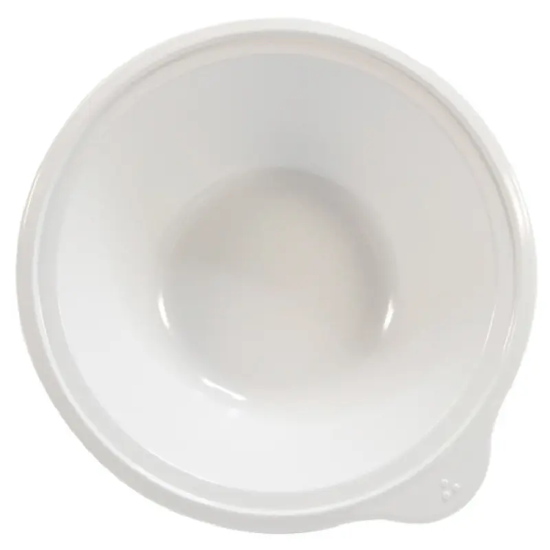 BauscherHepp T3820W 13-1/2 Oz Bowl Round with Sensory Handle Melamine White
