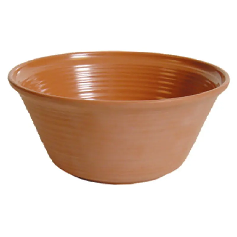 BauscherHepp TT56325M 84-9/16 Oz Round Bowl Terracotta Melamine