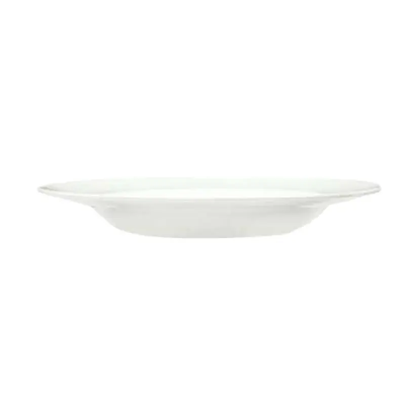 Libbey 905356842 18-1/2 Oz Round Pasta Bowl Porcelain Slenda Pattern White