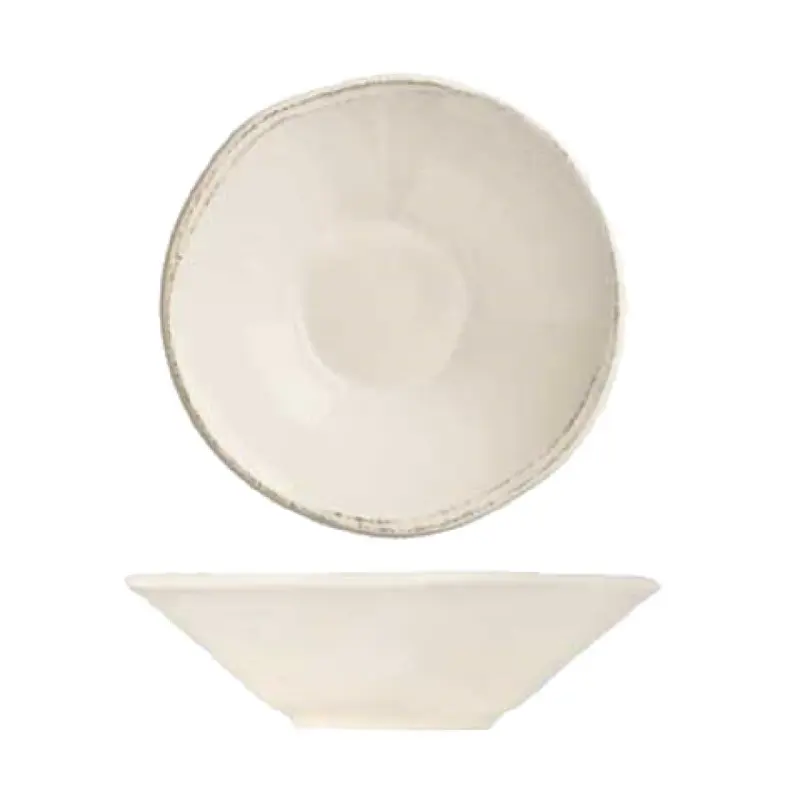 Libbey FH-511 5 Oz Round Fruit Bowl Glazed Porcelain Cream White 36 Cases