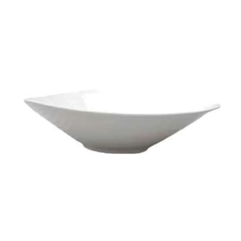 Tableware Solutions USA JX11-B001-02 32 oz Pasta Soup Bowl Triangular China White 12 Packs