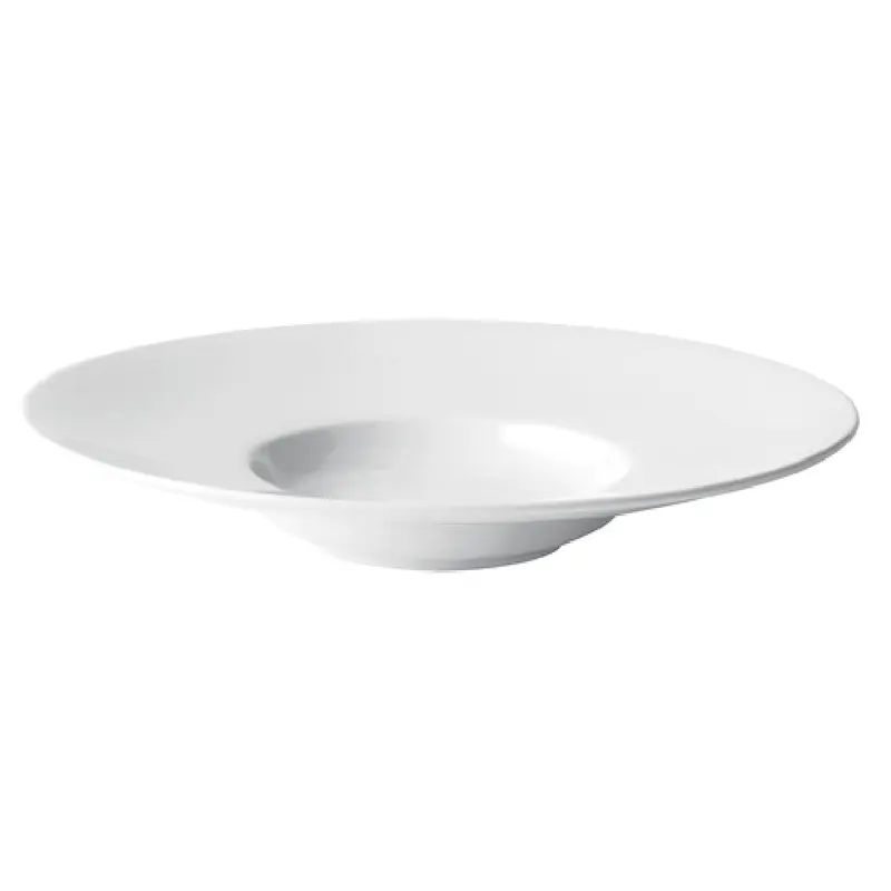 Tableware Solutions USA PPC03003 7 Oz Pasta Bowl 11 Inch Round White Ceramic